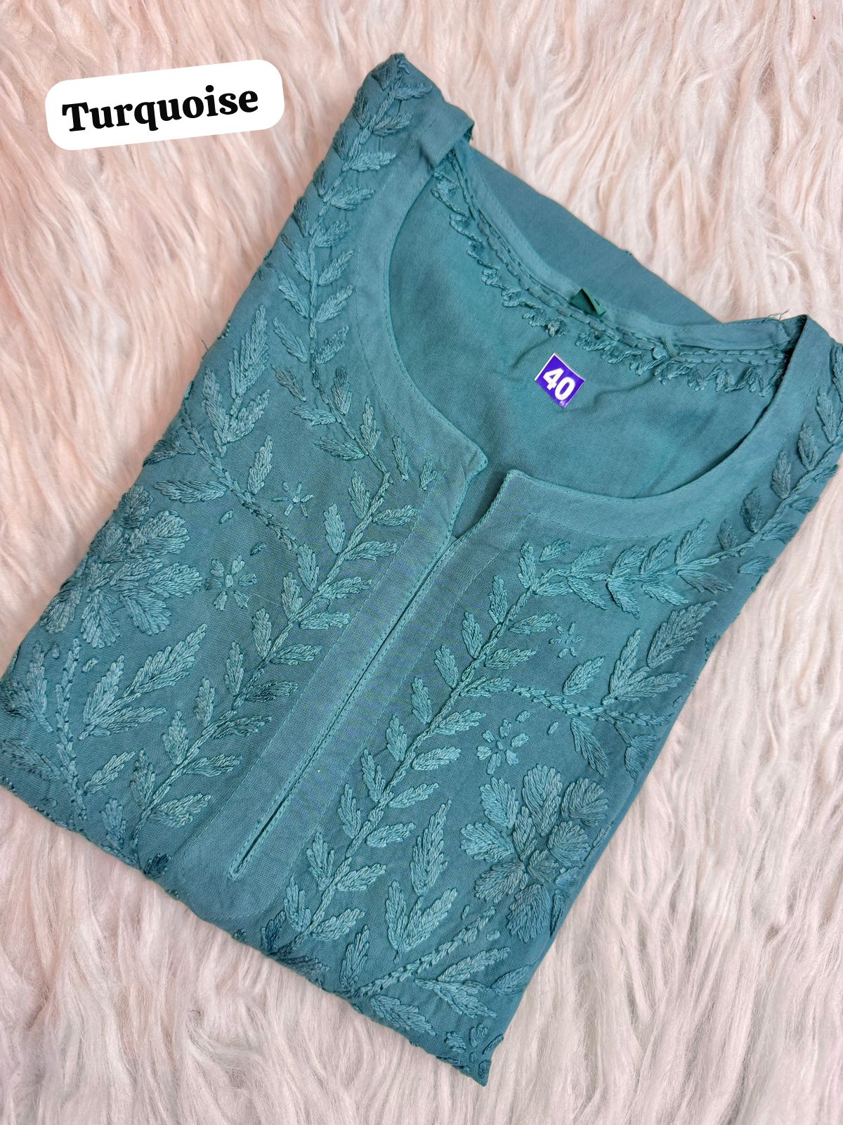 Chaya soft Rayon ombre dyed short kurta